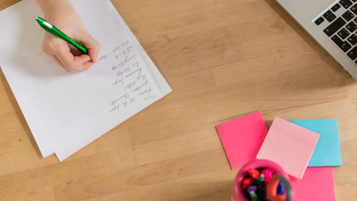 How to edit content from a writing service How to edit content from a writing service — Person Writing on Bond Paper